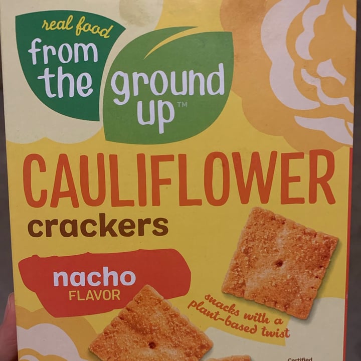 photo of Real Food From The Ground Up Cauliflower Crackers shared by @plantslayer on  29 Dec 2020 - review