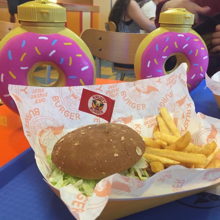 photo of Krusty Burger Mother Nature Burger shared by @onearthling on  19 Jul 2020 - review