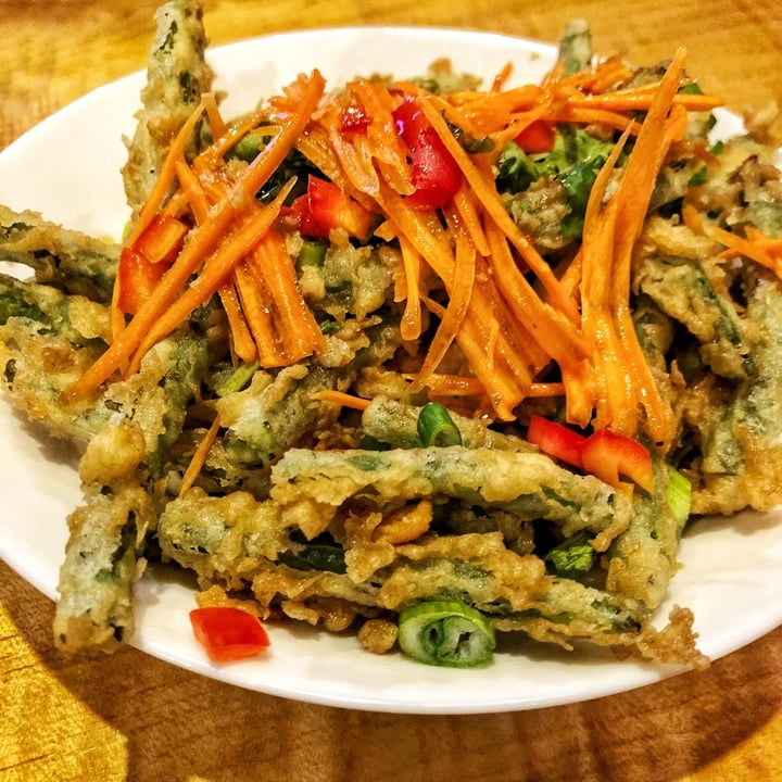 photo of KIIN IMM THAI RESTAURANT Crispy String Beans shared by @thejewishvegan on  07 Jan 2020 - review