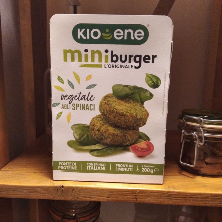 photo of Kioene mini burger agli spinaci shared by @giuliettaflag on  19 Jul 2022 - review
