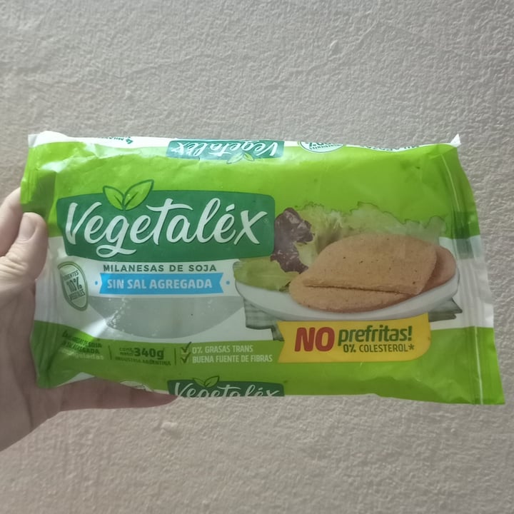 photo of Vegetalex Milanesas De Soja Sin Sal Agregada shared by @sofi1 on  06 Jul 2022 - review