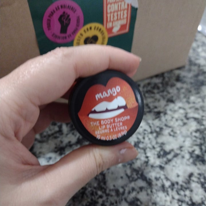 review photo of The Body Shop Mango Lip Butter shared by @ssammarco on 19 Jun 2022 - review