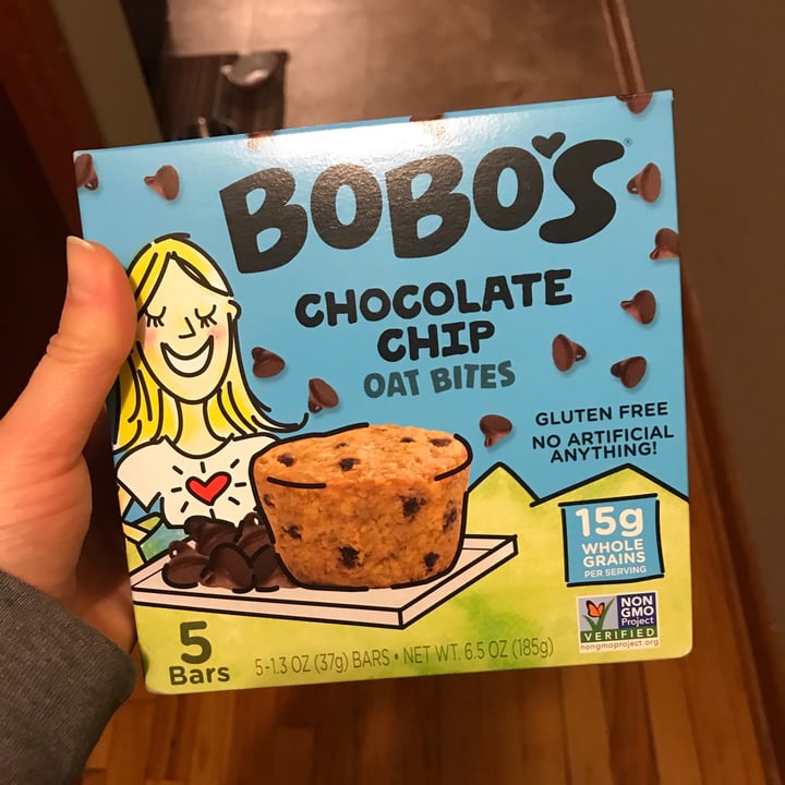 photo of Bobo's Chocolate Chip Oat Bites shared by @danidarling06 on  25 Apr 2021 - review