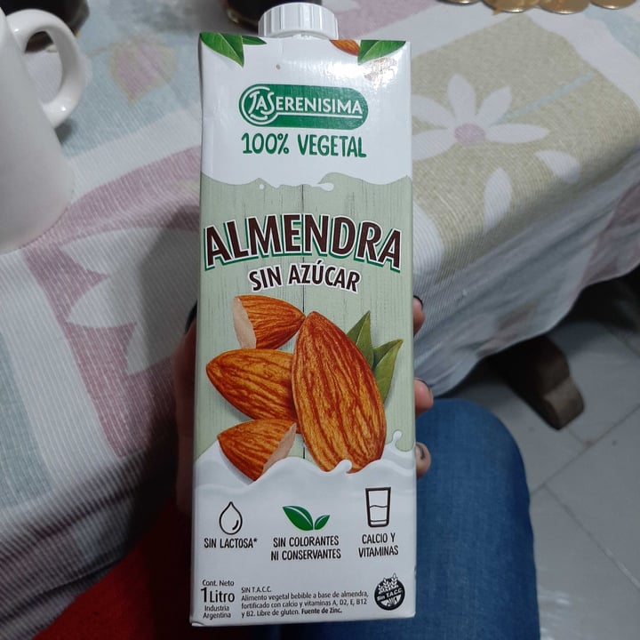 photo of La Serenísima Leche de Almendras Sin Azúcar shared by @agusmar on  21 Mar 2021 - review