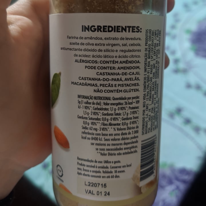 review photo of Puravida Plant cheese shared by @imsbruna on 01 Oct 2022 - review