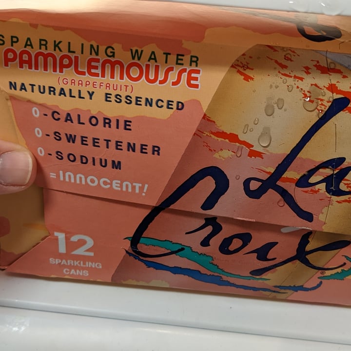 photo of La Croix Pamplemousse shared by @maltinej on  08 Jun 2021 - review