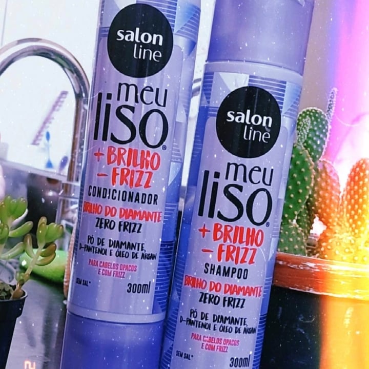 review photo of Salon line Shampoo meu liso Brilho Do Diamante shared by @isahh on 23 Sep 2021 - review