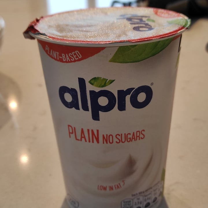 photo of Alpro Plain No Sugars shared by @tuscanvegan on  06 Dec 2021 - review