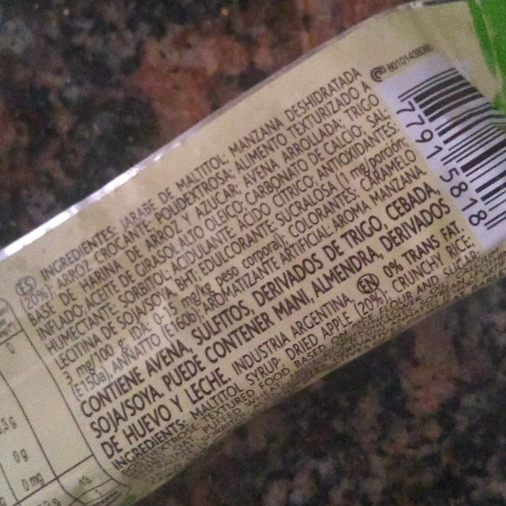 review photo of Cereal mix Galletitas de Manzana shared by @tefiesber on 28 Aug 2020 - review