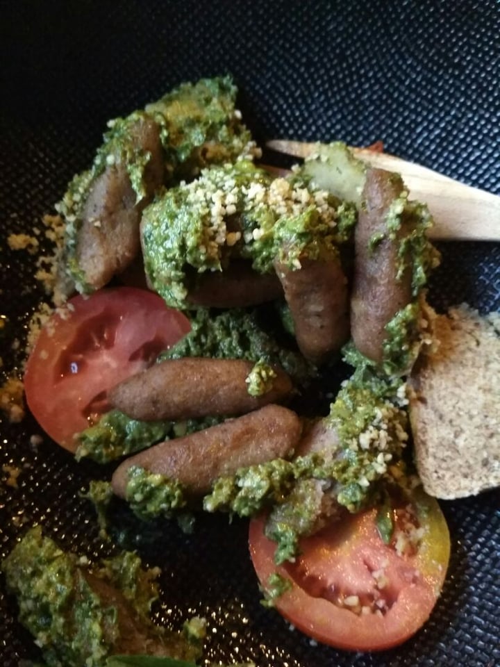 review photo of The Seeds of Life Warmed gnocchi with walnut pesto shared by @veganotti on 14 Jul 2019 - review