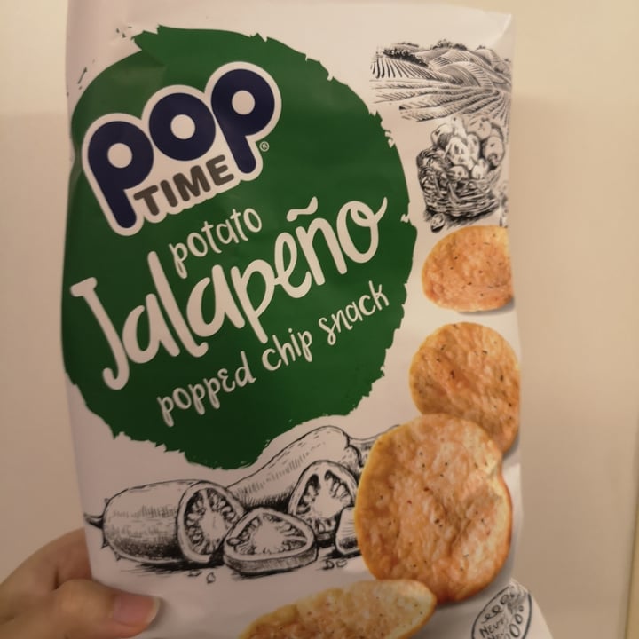 photo of Poptime potato Jalapeno popped chip snack shared by @savk0h on  28 Jun 2022 - review