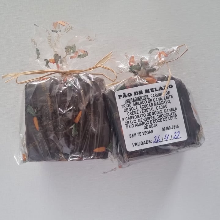 review photo of Bem Te Vegan Pão de Melado shared by @ligiarabay on 05 May 2022 - review
