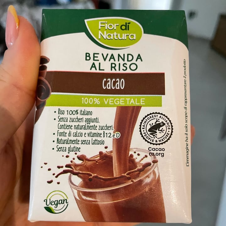 photo of Fior di Natura Bevanda al riso cacao shared by @anitilommi on  06 Dec 2021 - review