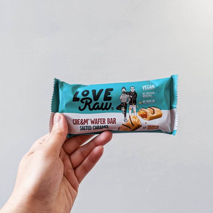 photo of LoveRaw Cre&m Wafer Bar (Salted Caramel) shared by @eleonoraf on  22 Aug 2022 - review