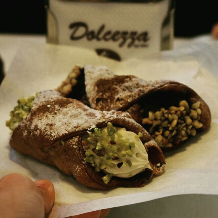 photo of Bar Dolcezza di Cuscunà Temistocle Cannoli shared by @myvegantrips on  09 Apr 2020 - review