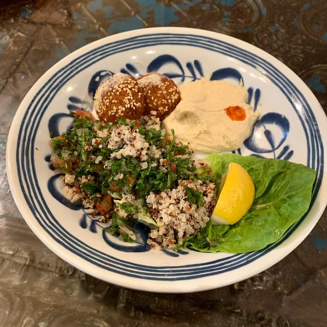 Photo of the dish “Tabbouleh & Falafel Bowl”