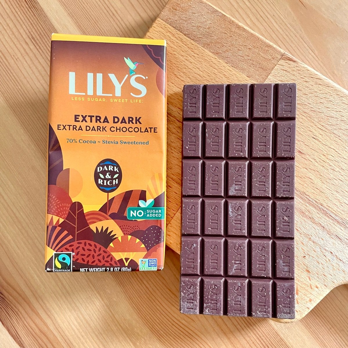 Lily best sale dark chocolate