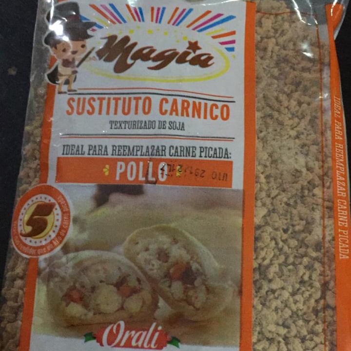 photo of Orali Magia Sustituto Carnico Texturizado de Soja shared by @celbentz on  24 Oct 2020 - review