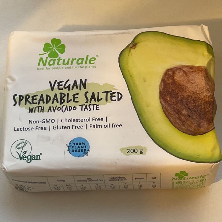 review photo of Naturale Vegan Spreadable Salted with Avocado Taste shared by @rugile on 02 Jul 2022 - review