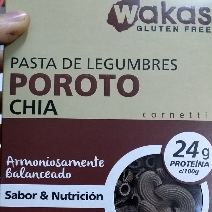 photo of Wakas Pasta de Legumbres Poroto y Chia shared by @digiorello on  20 Jul 2021 - review