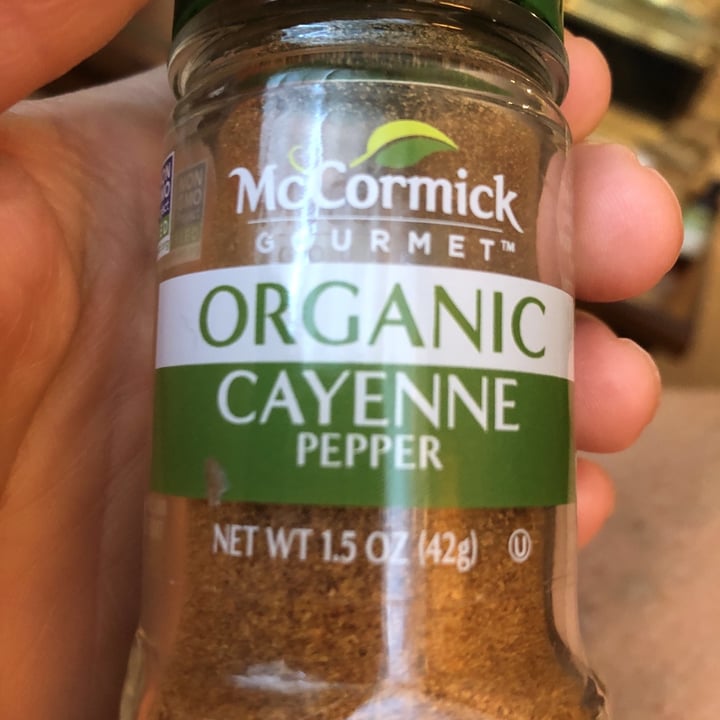 photo of McCormick Organic cayenne pepper shared by @allycat38 on  04 Sep 2021 - review