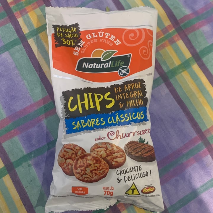 photo of NaturalLife Chips De Arroz E Milho shared by @paulaneder on  30 Aug 2022 - review