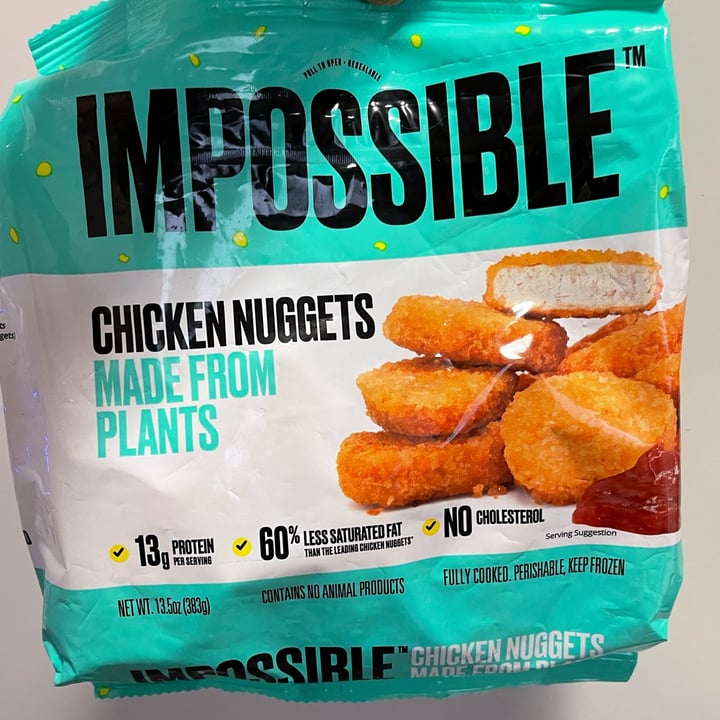 photo of Impossible Foods Chicken Nuggets shared by @nicka on  28 May 2022 - review