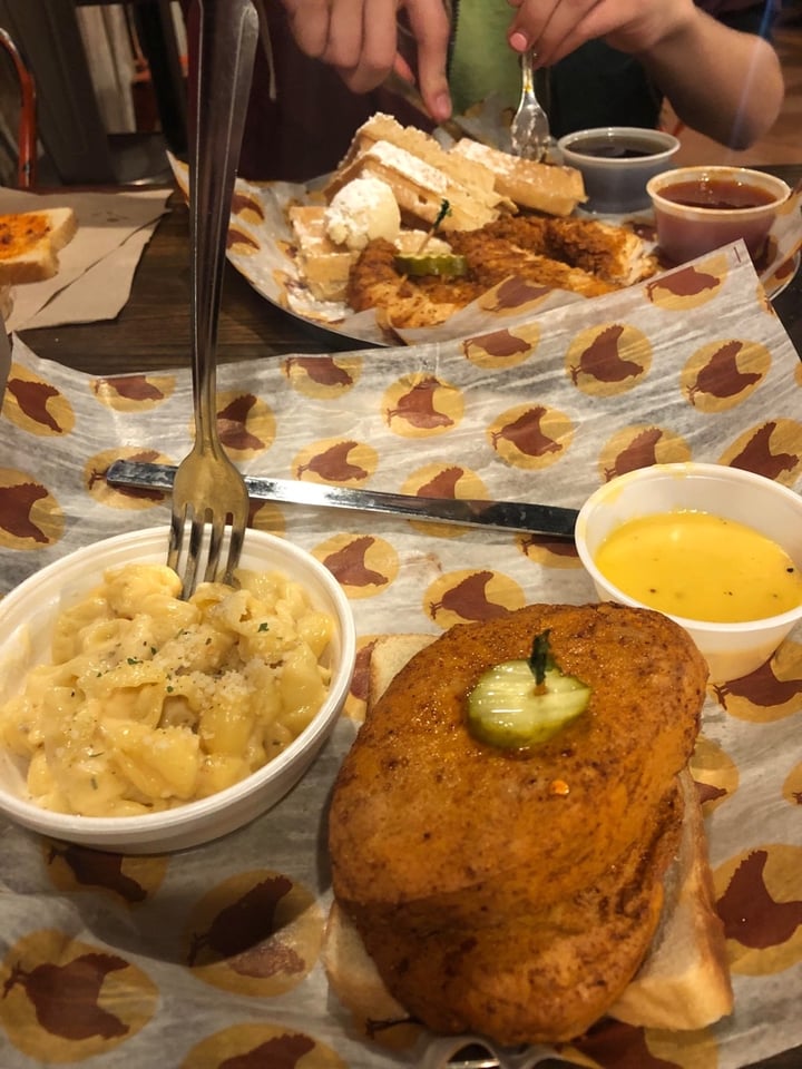 photo of Joella's St. Matthews Vegan chicken shared by @zoekron on  28 Mar 2020 - review