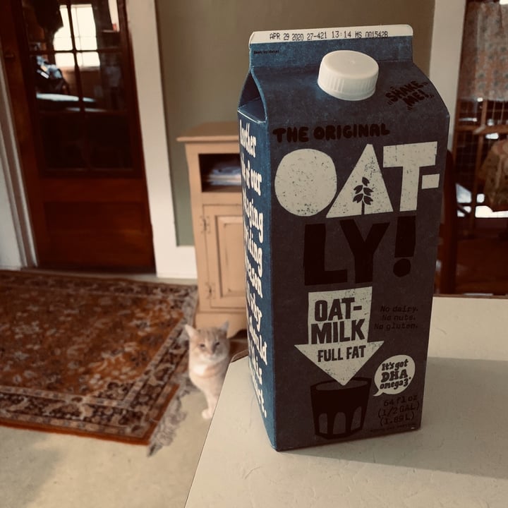 photo of Oatly The Original Oatly Oat Milk Full Fat shared by @allhess on  24 Feb 2020 - review