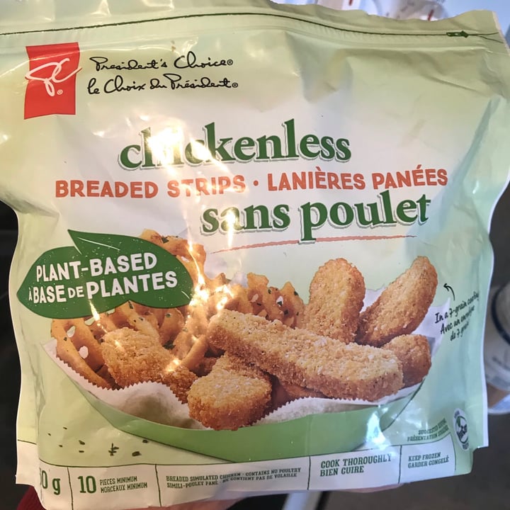 photo of President's Choice Chickenless Breaded Strips shared by @xxxmissmunsterxxx on  07 Oct 2020 - review