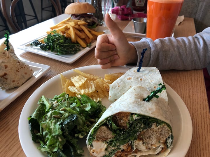 photo of Plant Café & Kitchen Tofu Caesar Wrap shared by @s1224 on  07 Feb 2019 - review