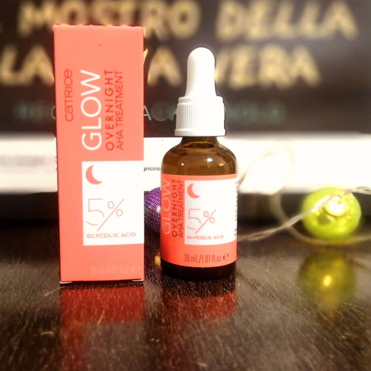 Catrice Glow Overnight AHA Treatment | 5% Glykolsäure, 30 Ml – Für Strahlende & Glatte Mischhaut