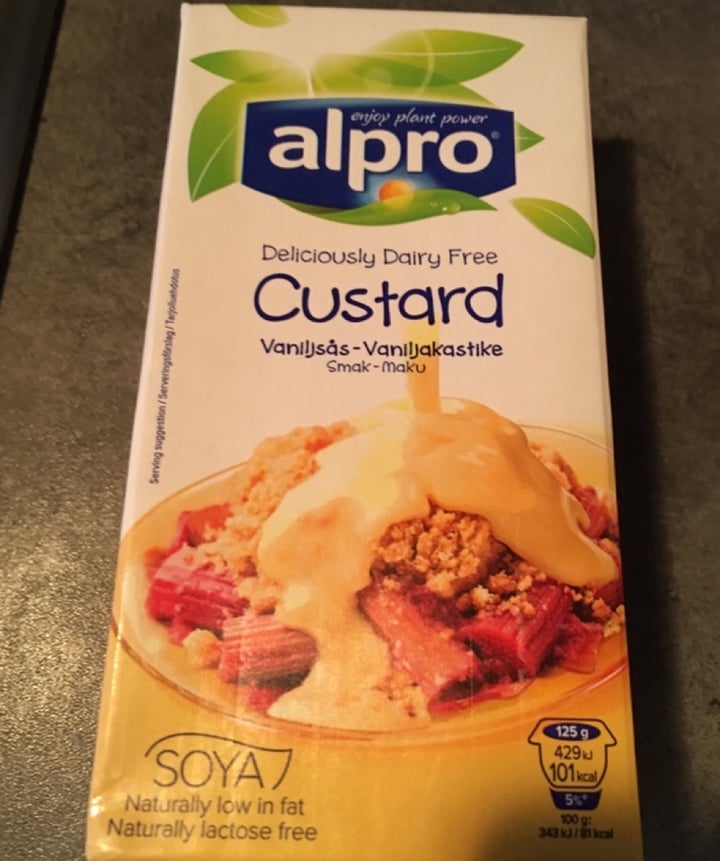 photo of Alpro Alpro Custard shared by @plantboi on  14 Apr 2020 - review
