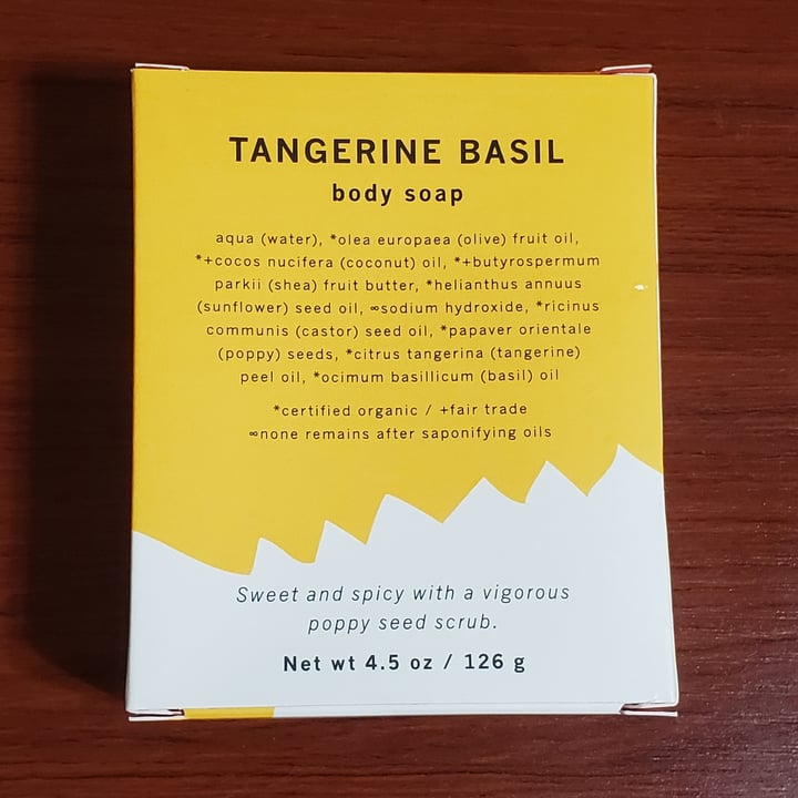 photo of Meow Meow Tweet tangerine basil body soap shared by @ephskx on  28 Dec 2021 - review