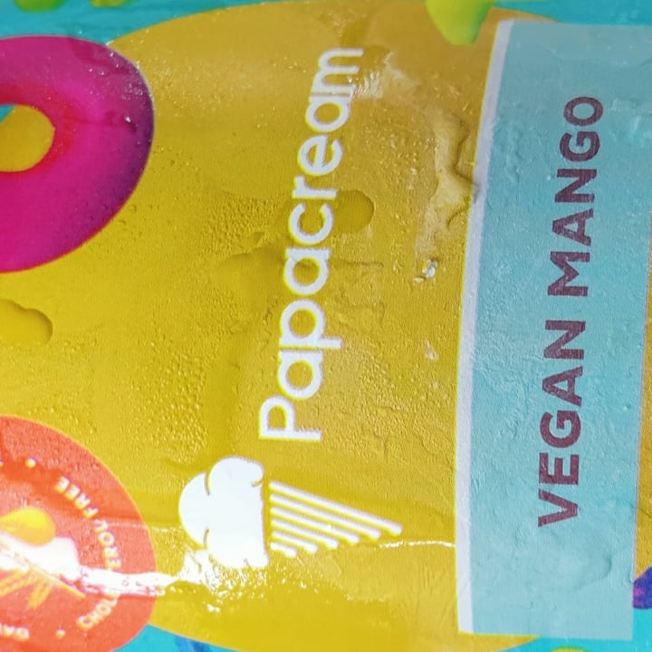 photo of Papacream Vegan mango ice cream shared by @beansandbroccoli on  07 Aug 2021 - review