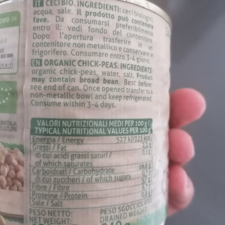 review photo of Valfrutta bio Ceci shared by @marlene3 on 15 Oct 2022 - review