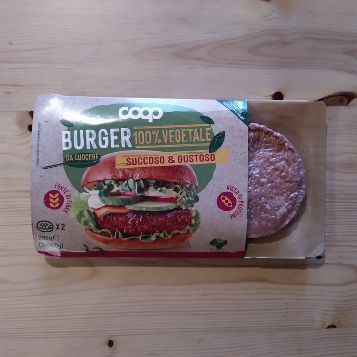 review photo of Coop Burger 100% vegetali Sucoso & Gustoso shared by @thecuriousmonkey17 on 03 Sep 2022 - review