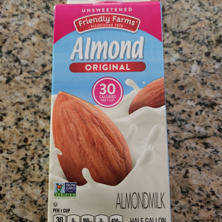 photo of Friendly Farms Almond Milk shared by @luthienmajere on  25 May 2022 - review