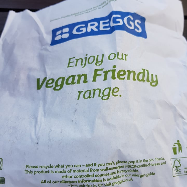 review photo of Greggs Vegan Steak Bake shared by @vegancybele on 31 Oct 2020 - review