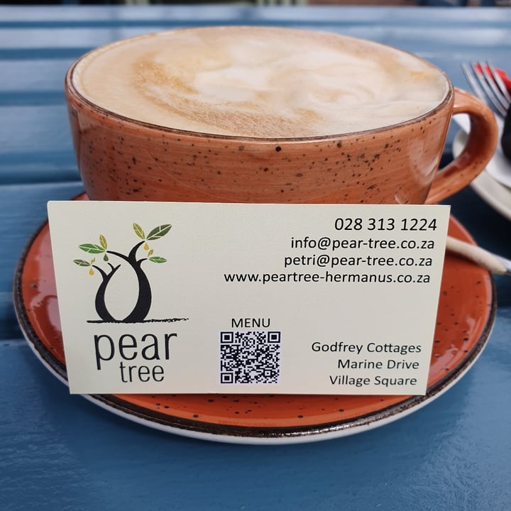 photo of Pear Tree Bistro Cappacino Oat Milk shared by @vivsaintselliott on  16 Jan 2022 - review