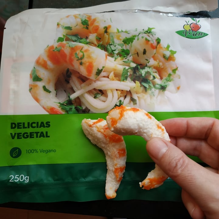 photo of Vegesan Delicias Vegetal Estilo Gambas shared by @veganforever72 on  01 Dec 2020 - review