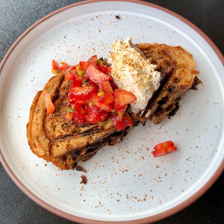 photo of Brik cafe Vegan French Toast shared by @hanve on  21 Nov 2021 - review