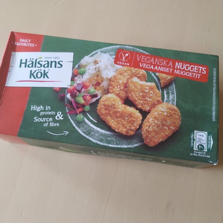 photo of Hälsans kök Vegan nuggets shared by @annbience on  30 Apr 2020 - review
