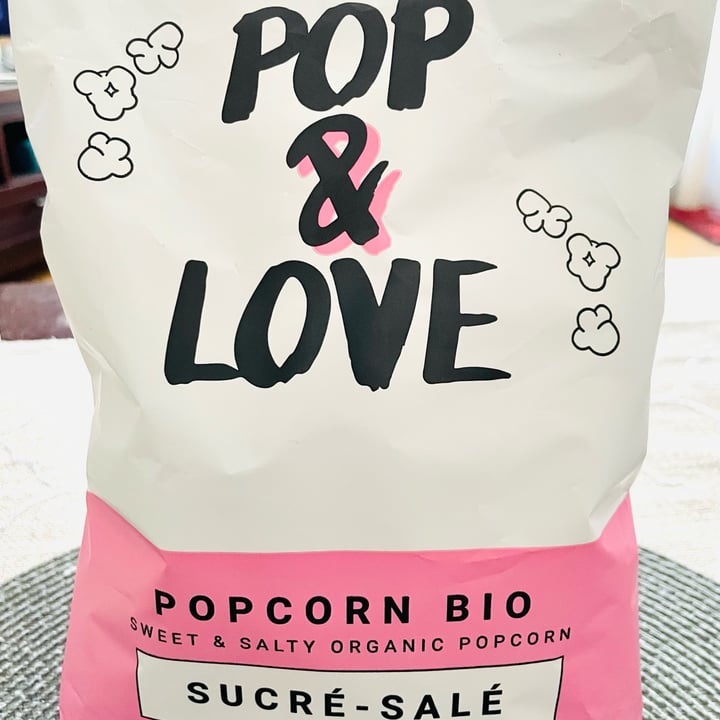 photo of pop & love Sweet And Salty Organic Popcorn shared by @thecurvyblondevegan on  15 Jun 2022 - review
