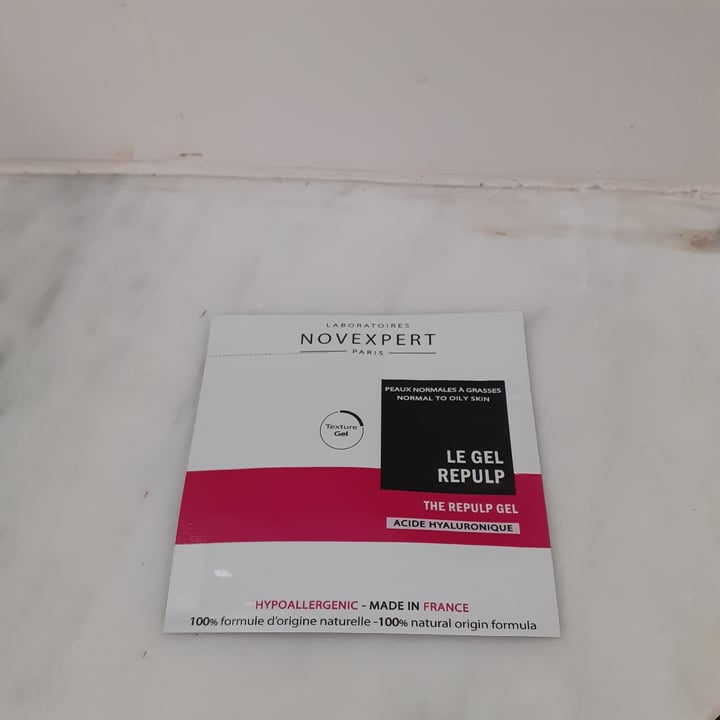 photo of Laboratoires Novexpert Paris Le gel repulp shared by @giuliamau on  10 Apr 2022 - review