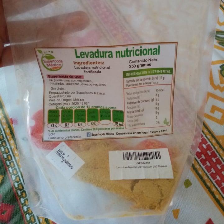 review photo of Superfoods México Levadura Nutricional shared by @itan on 30 Sep 2021 - review