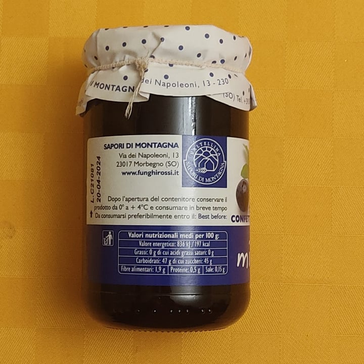 review photo of Valtellina sapori di montagna Confettura Extra Di Mirtilli shared by @patrik on 27 Dec 2021 - review