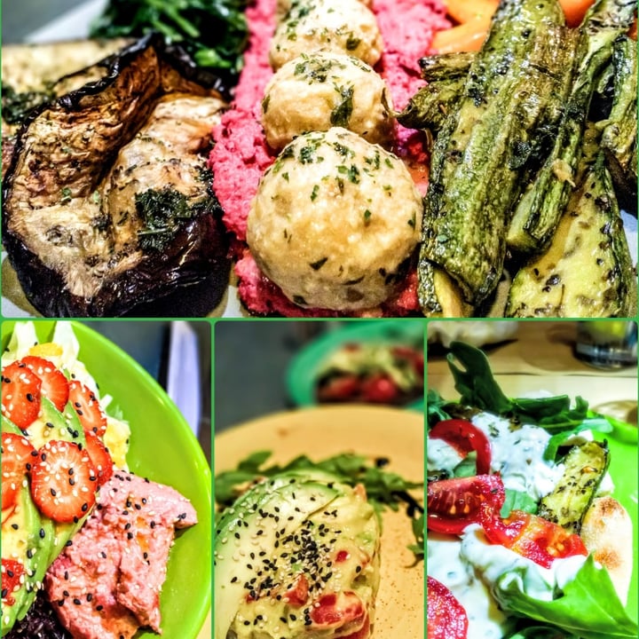 review photo of Buddy Italian Restaurant Cafè Polpette di ceci, Buddy Bowl, Tartare di Avocado, Pizza Primavera 😋💚 shared by @eppurvegano on 27 Sep 2021 - review