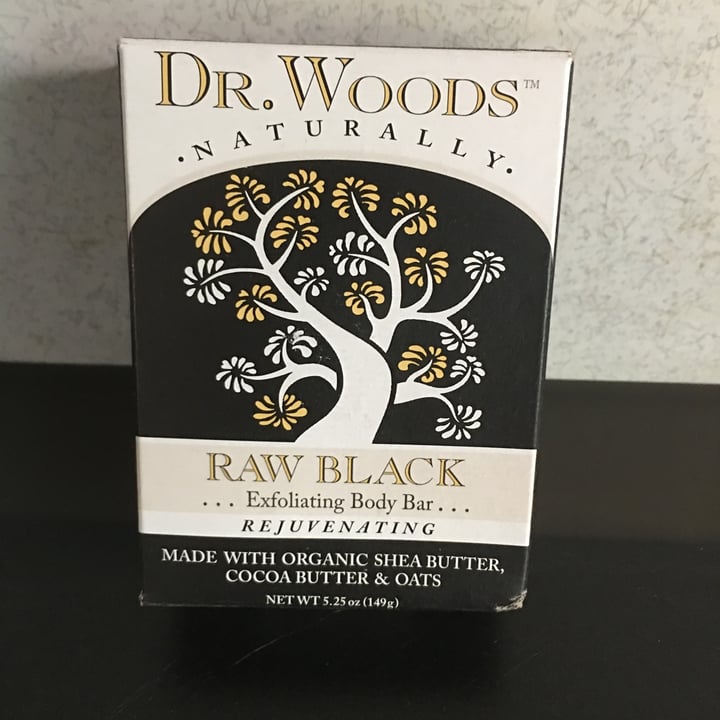 photo of Dr. Woods Naturally Raw Black Body Bar shared by @new-york-vegan on  30 May 2022 - review