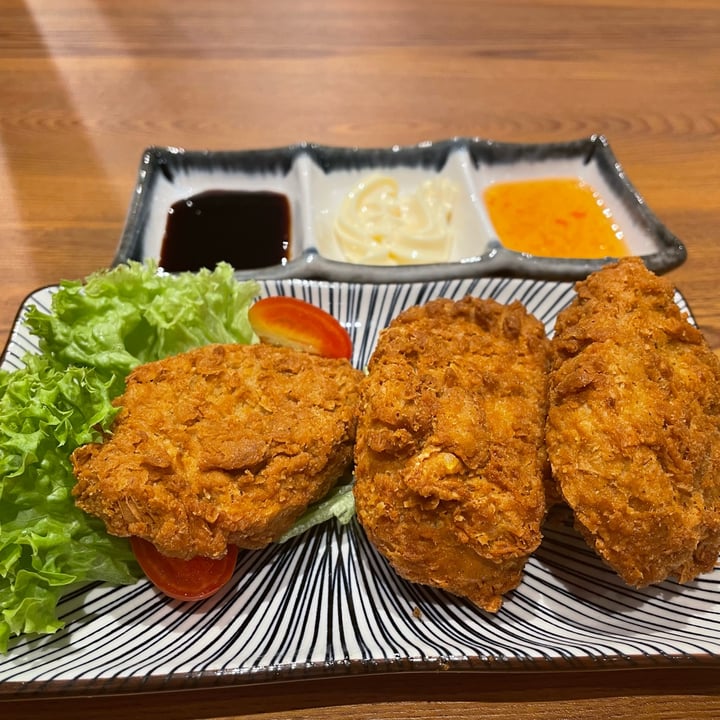 review photo of Tenshi Tsukemen by Tonichi Plant based Kara age shared by @fungjoon on 27 Apr 2022 - review